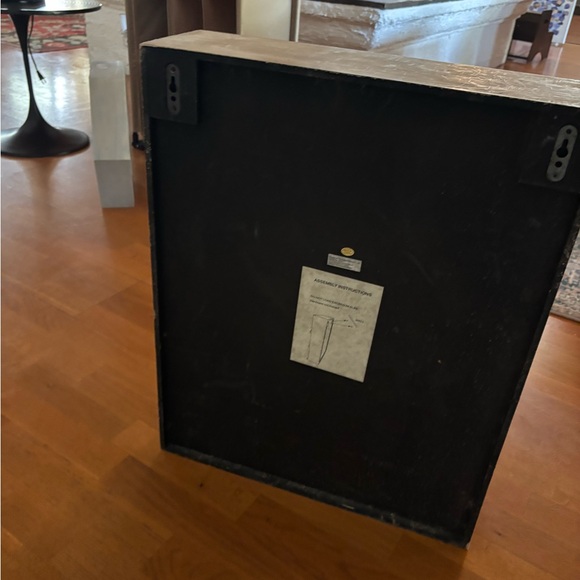 Pottery Barn Brown and Gray Wall Display Shelf - Picture 2 of 3